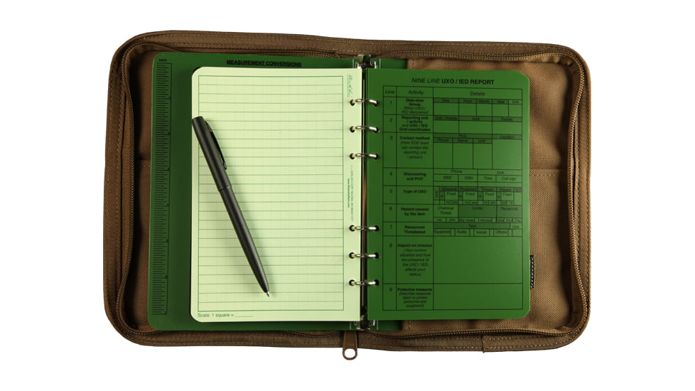 Rite in the Rain BINDER KIT - VARIETY - GREEN, Green, 5 5/8 x 7 1/2 9201-KIT