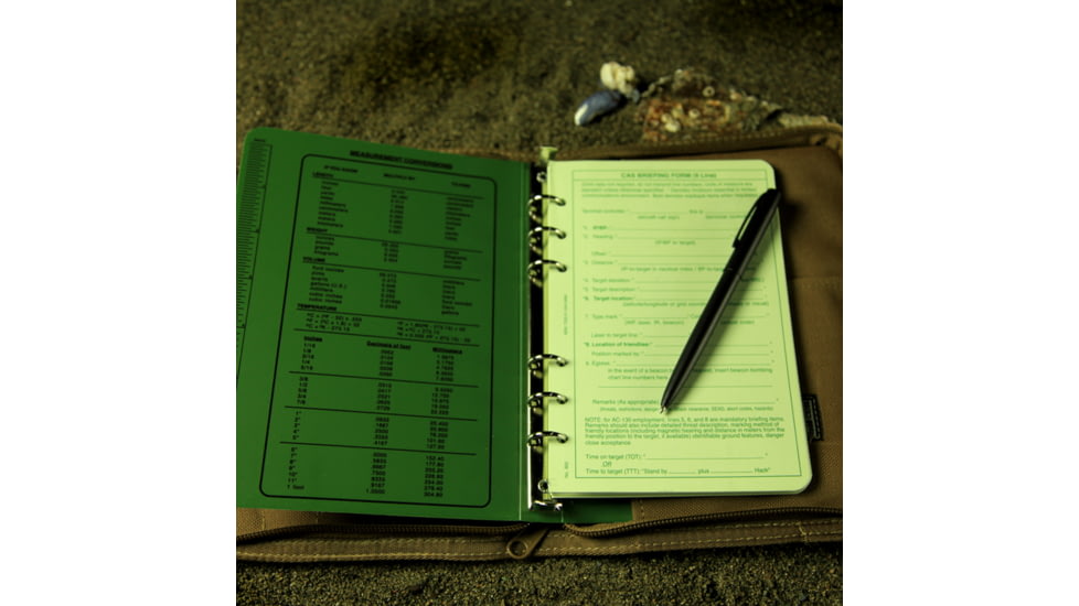 Rite in the Rain BINDER KIT - VARIETY - GREEN, Green, 5 5/8 x 7 1/2 9201-KIT