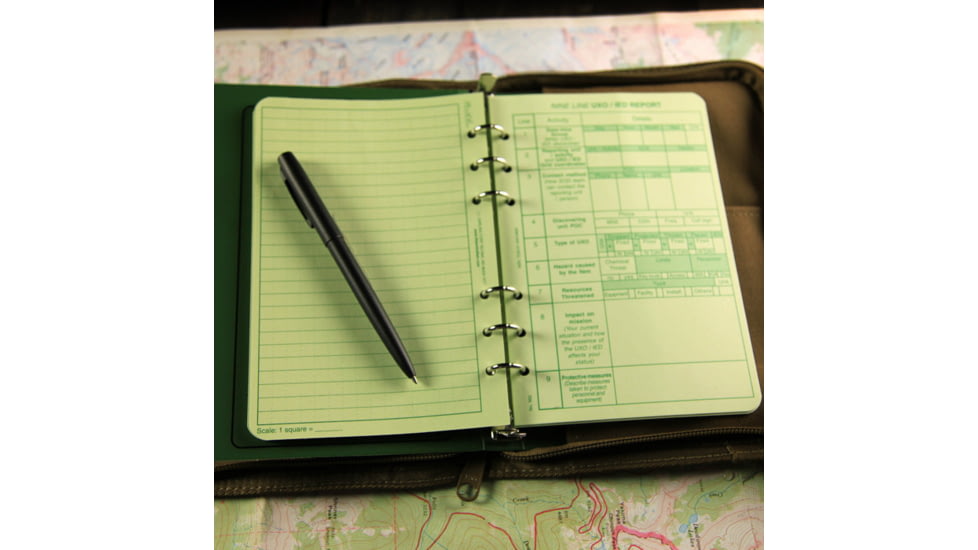 Rite in the Rain BINDER KIT - VARIETY - GREEN, Green, 5 5/8 x 7 1/2 9201-KIT