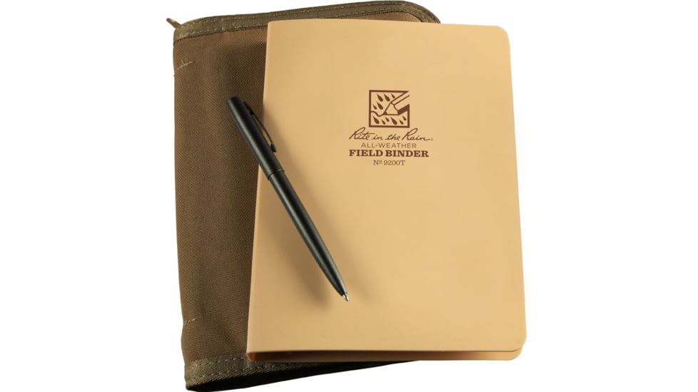 Rite in the Rain BINDER KIT - VARIETY - TAN, Tan, 5 5/8 x 7 1/2 9201T-KIT