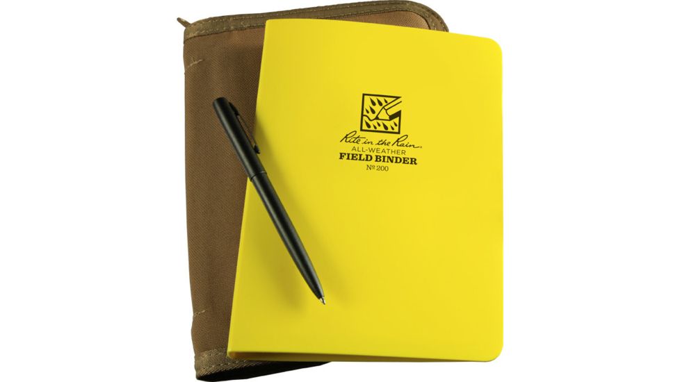 Rite in the Rain BINDER KIT - YELLOW, Yellow, 5 5/8 x 7 1/2 200-KIT