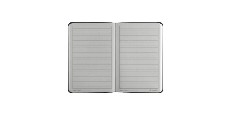 Rite in the Rain Bound Book - Fabrikoid Cover - Universal - Black, Black, 6 3/4 x 8 3/4 770F-LG