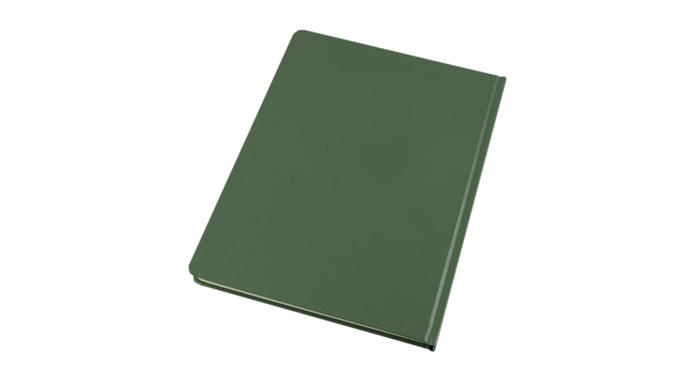 Rite in the Rain Bound Book - Fabrikoid Cover - Universal - Green, Green, 6 3/4 x 8 3/4 970F-LG
