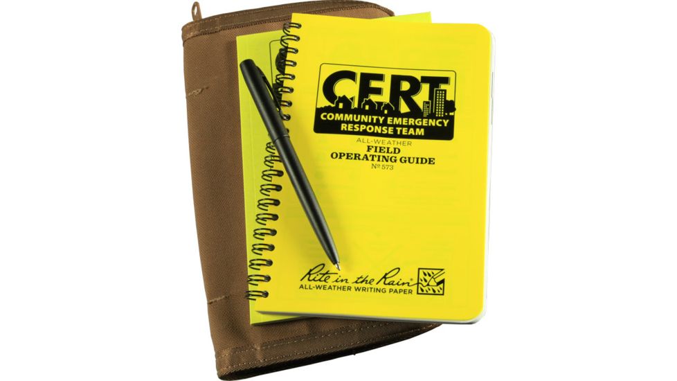 Rite in the Rain CERT FIELD KIT, Yellow, 4 5/8 x 7 CERT-KIT