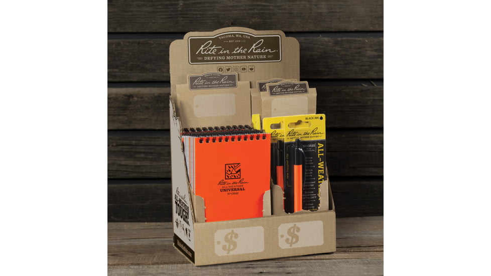 Rite in the Rain Counter Display RITRRPOR46OR93S