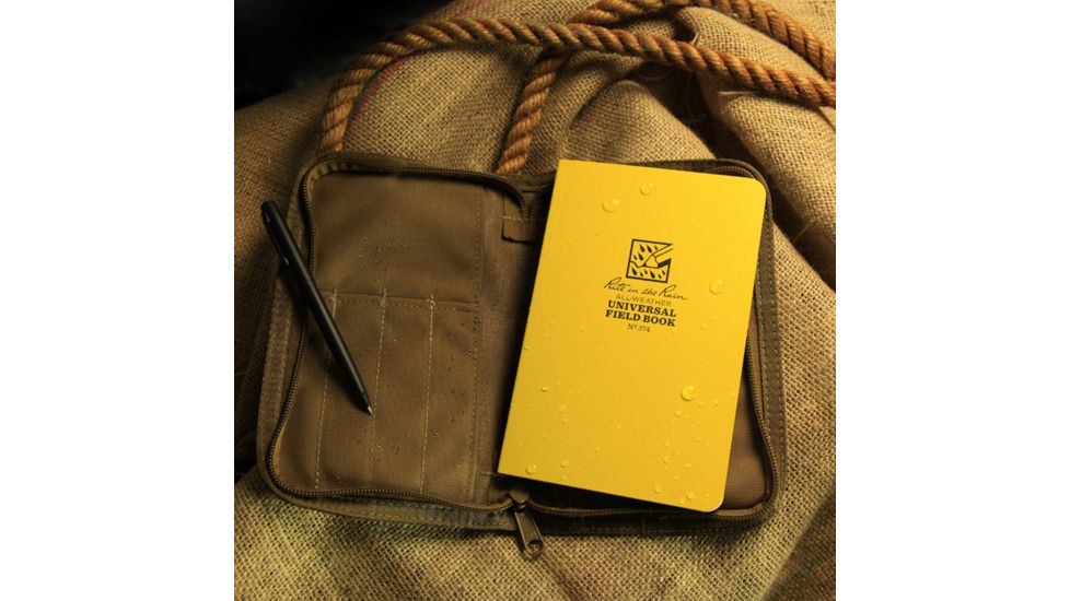 Rite in the Rain FIELD FLEX BOUND KIT, Yellow, 4 5/8 x 7 1/4 374-KIT