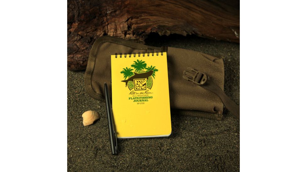 Rite in the Rain FLAT'S FISHING KIT, Yellow, 4 x 6 1733-KIT