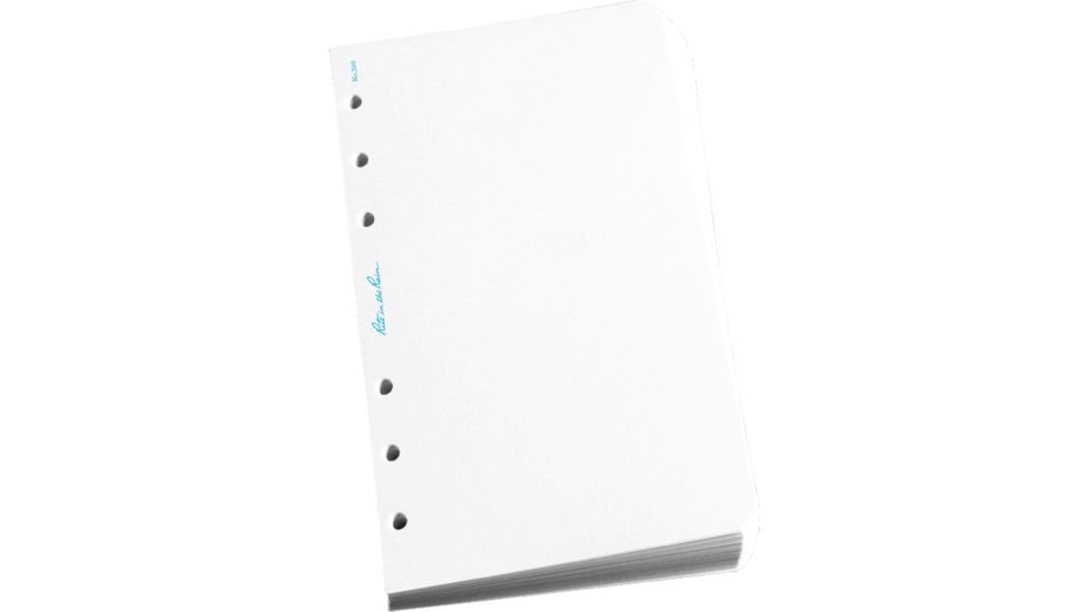 Rite in the Rain LOOSE LEAF - 4 X 6.5 - BLANK, White, 4 x 6 1/2 396