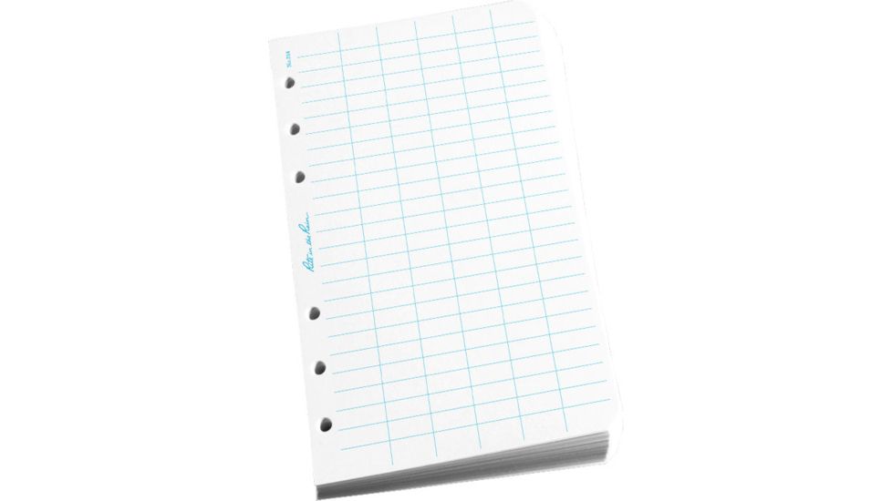 Rite in the Rain LOOSE LEAF - 4 X 6.5 - LEVEL, White, 4 x 6 1/2 314