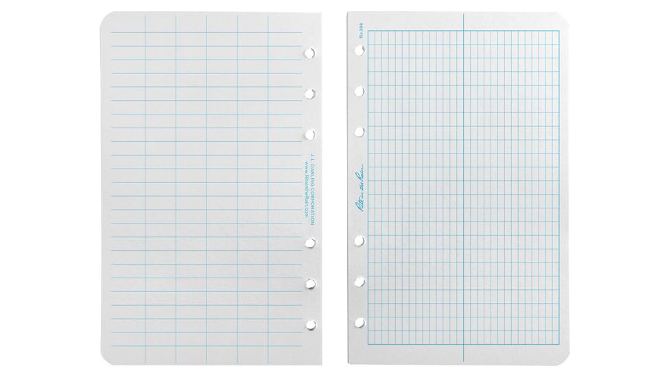 Rite in the Rain LOOSE LEAF - 4 X 6.5 - TRANSIT, White, 4 x 6 1/2 304