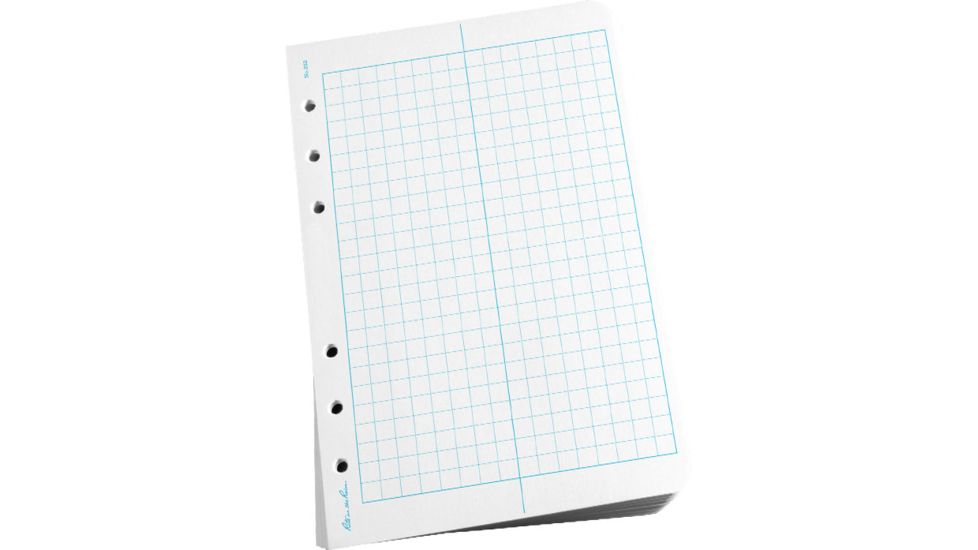 Rite in the Rain LOOSE LEAF - FIELD, White, 4 5/8 x 7 352