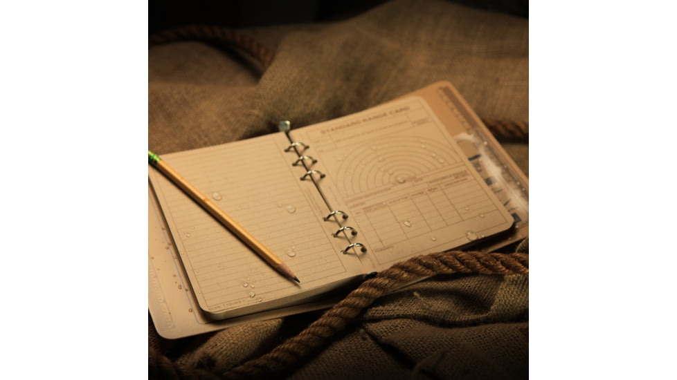 Rite in the Rain LOOSE LEAF - TAN - RANGE CARD, Tan, 4 5/8 x 7 912T