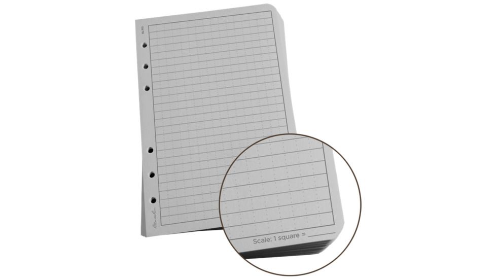 Rite in the Rain Loose Leaf - Universal - Black, Grey, 4 5/8 x 7 772