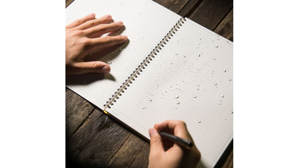 Rite In The Rain Maxi-Spiral Notebook - Universal, Yellow, 8 1/2 X 11 373-Mx