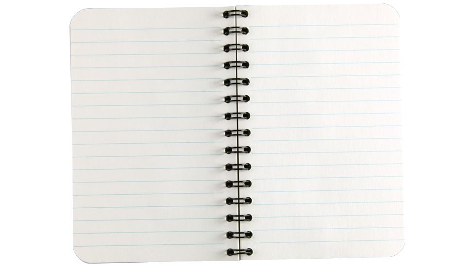 Rite in the Rain MINI-SPIRAL MEMO NOTEBOOK, Yellow, 3 1/4 x 5 393-M