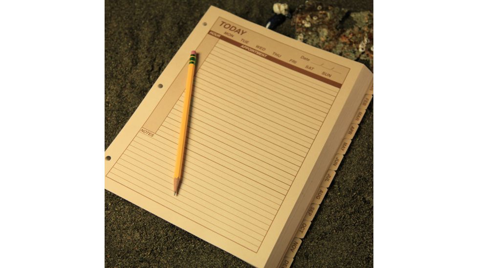 Rite in the Rain MX CALENDAR PACK - DAILY, Tan, 8 1/2 x 11 9260D-MX