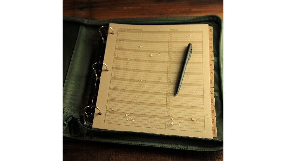 Rite in the Rain MX TAB SET - ALPHA, Tan, 8 1/2 x 11 9270-MX