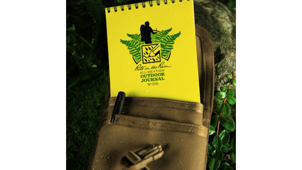 Rite in the Rain OUTDOOR JOURNAL KIT, Yellow, 4 x 6 1701-KIT