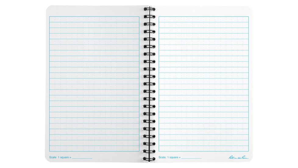 Rite in the Rain SPIRAL NOTEBOOK - UNIVERSAL, Yellow, 4 5/8 x 7 373