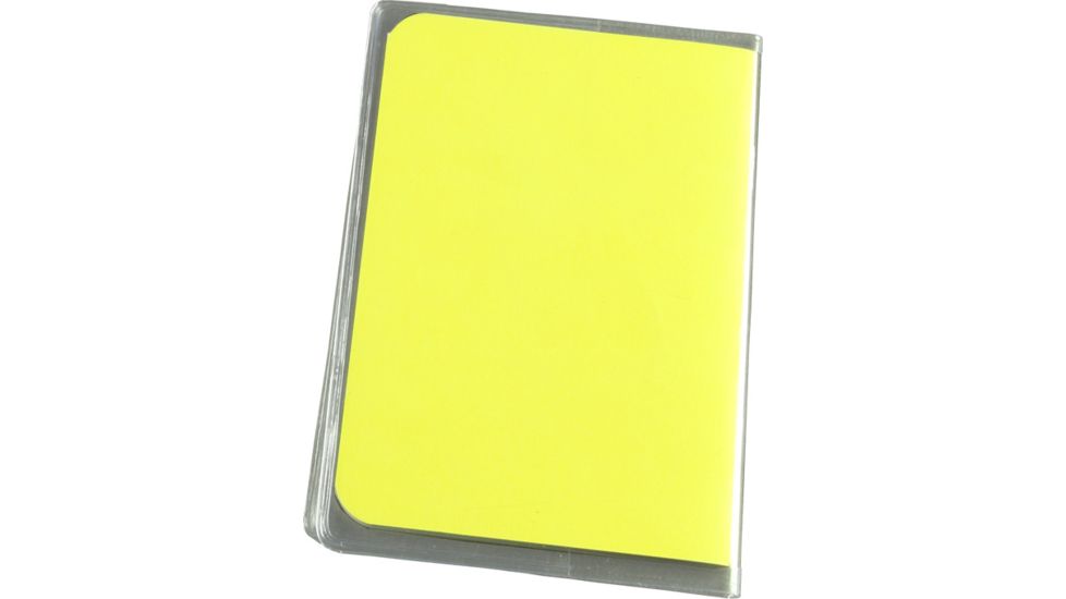 Rite in the Rain STAPLED MINI-NOTEBOOK COVER -CLEAR VINYL, Clear, 3 1/4 x 4 5/8 32