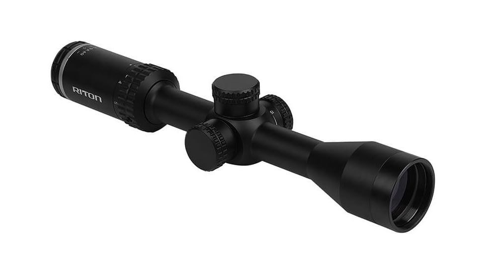 Riton Optics 1 Primal 3-9x40mm Rifle Scope, 1in Tube, Second Focal Plane, RAK Reticle, Black, NSN #, 1P39AS23