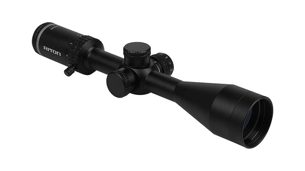 Riton Optics 1 Primal 4-12x50mm Rifle Scope, 1in Tube, Second Focal Plane, RDH Reticle, Black, NSN #, 1P412ASI23