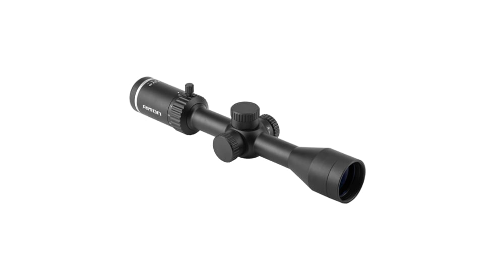 Riton Optics 1 Primal LB Rifle Scope, 3-9x40, 1in, SFP, RHR, Black, 1P39AS2