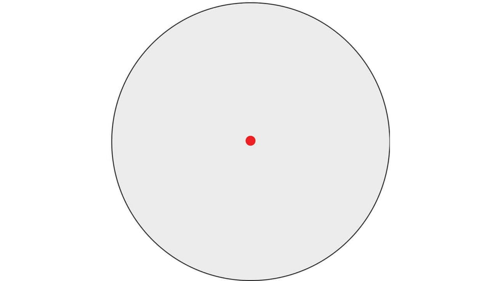 Riton Optics 1 SERIES TACTIX, Red Dot, 22mm, 2 MOA Dot or 2 MOA Dot with 30 MOA Circle with Crosshairs Reticle, Matte Finish, Black, 1TARD24