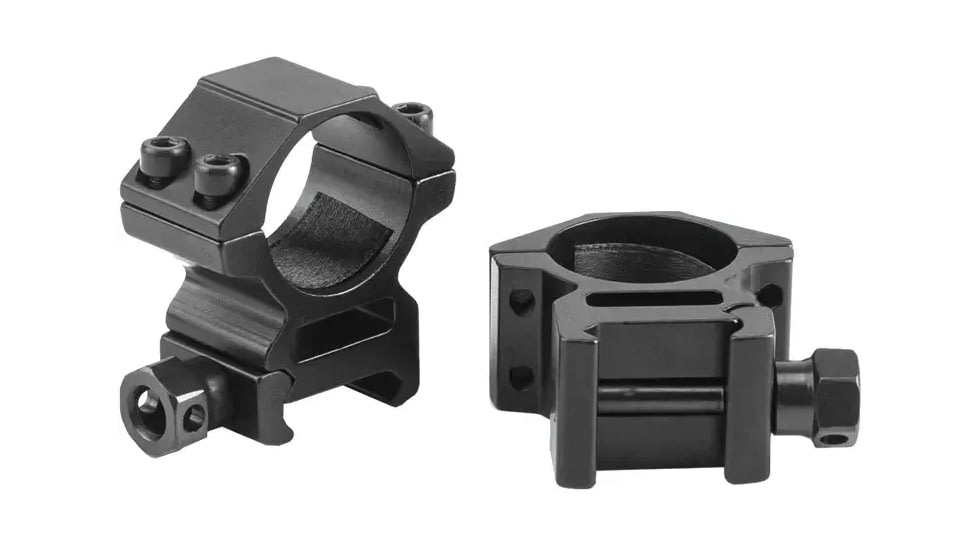 Riton Optics 1in Riflescope Rings, Black, Medium, X1M