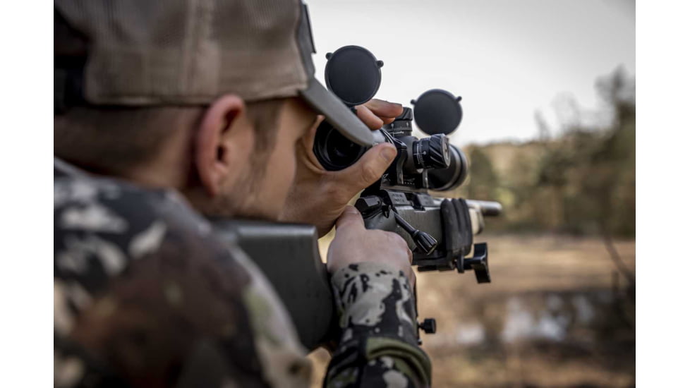 Riton Optics 3 Primal 3-18x50mm Rifle Scope, 30mm Tube, First Focal Plane, LRH Illuminated, Mil Rad, Black, 3P318LFI23