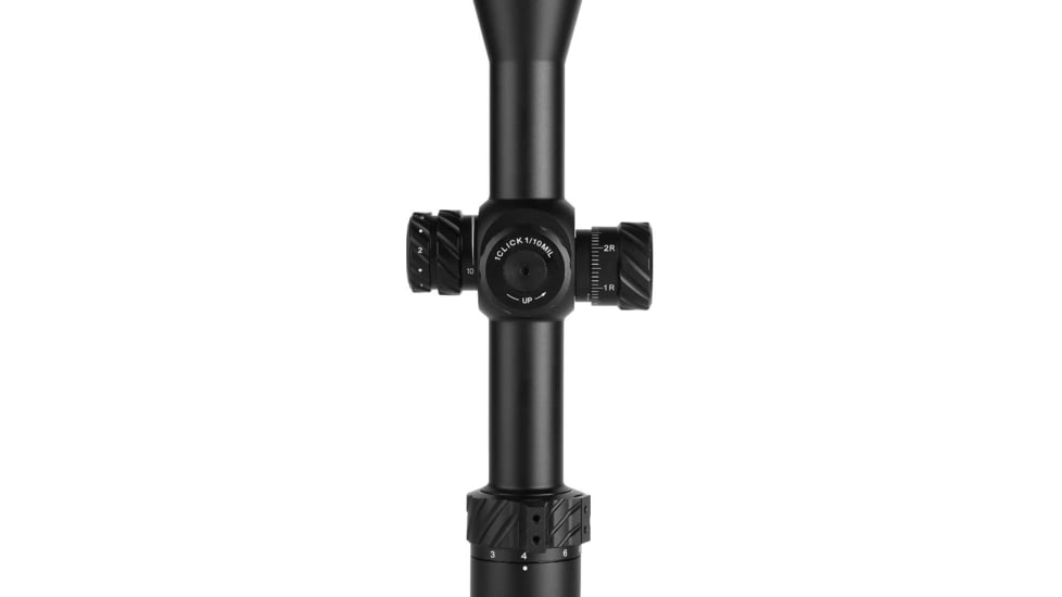 Riton Optics 3 Primal 3-18x50mm Rifle Scope, 30mm Tube, First Focal Plane, LRH Illuminated, Mil Rad, Black, 3P318LFI23