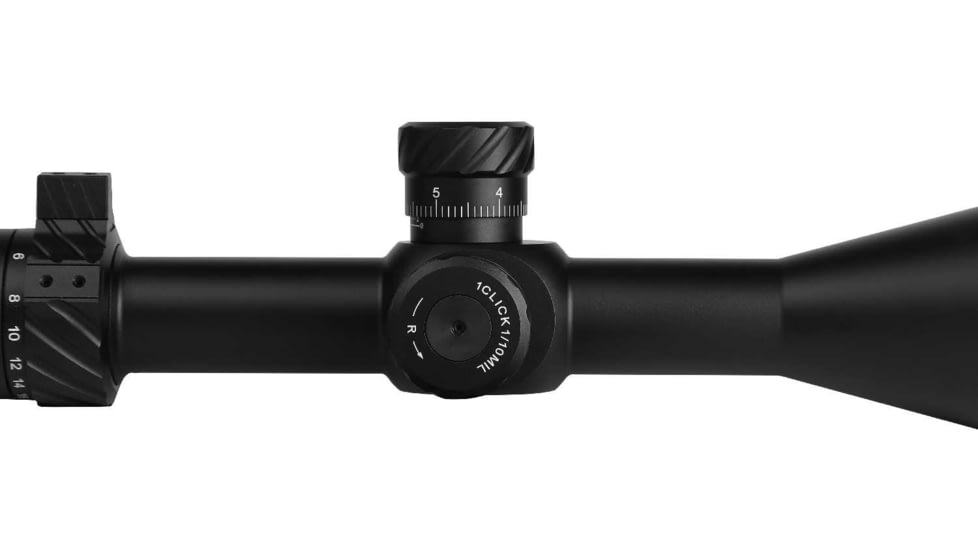 Riton Optics 3 Primal 3-18x50mm Rifle Scope, 30mm Tube, First Focal Plane, LRH Illuminated, Mil Rad, Black, 3P318LFI23