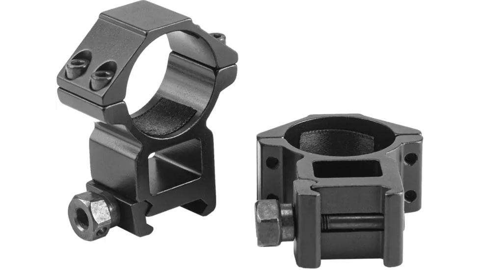 Riton Optics 30mm Riflescope Rings, 18mm, set of 2, Black, High, X30H