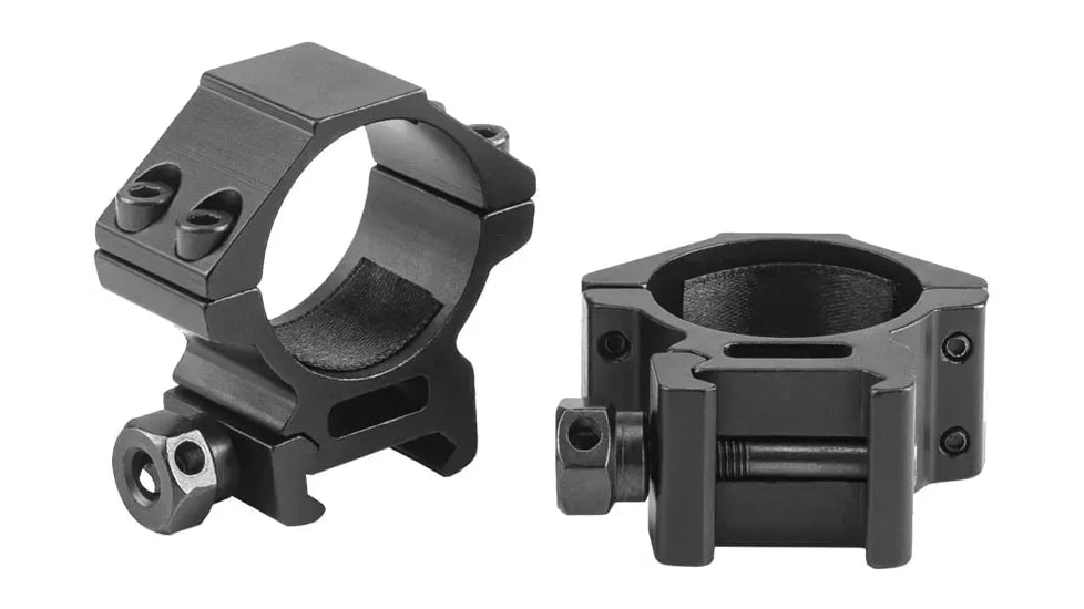 Riton Optics 30mm Riflescope Rings, 9mm, set of 2, Black, Low, X30L