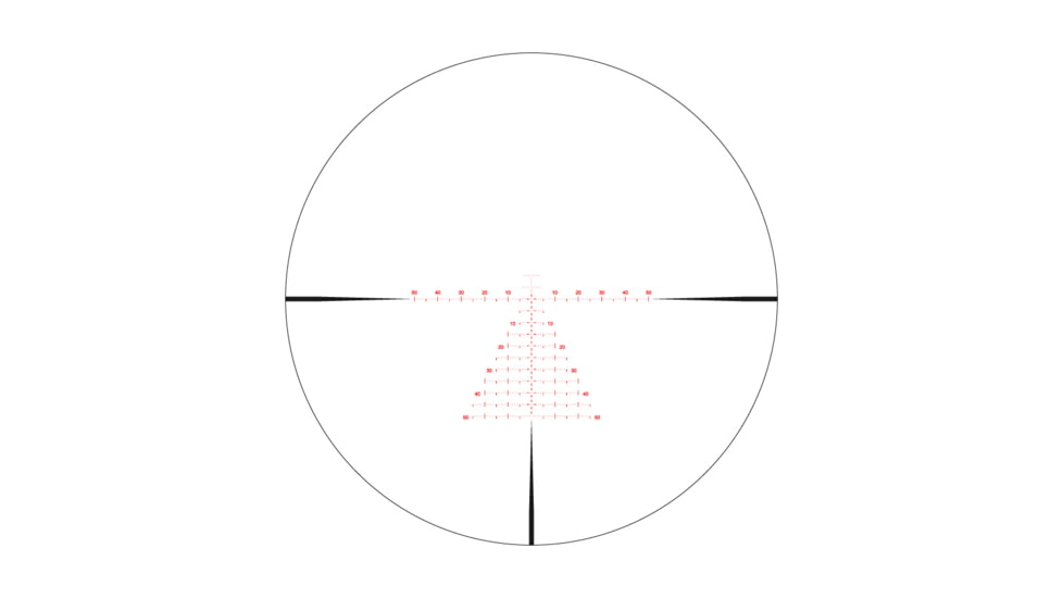 Riton Optics 5 Conquer 4-28x56mm Rifle Scope, 34mm Tube, First Focal Plane, TPSR, Mil Red, Black, 5C428LFI23