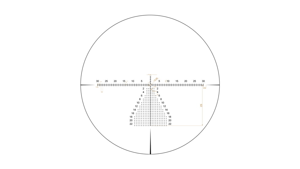 Riton Optics 5 Conquer 5-25x56mm Rifle Scope, 34mm Tube, First Focal Plane, Illuminated MOR, MOA, Black, 5C525AFI23