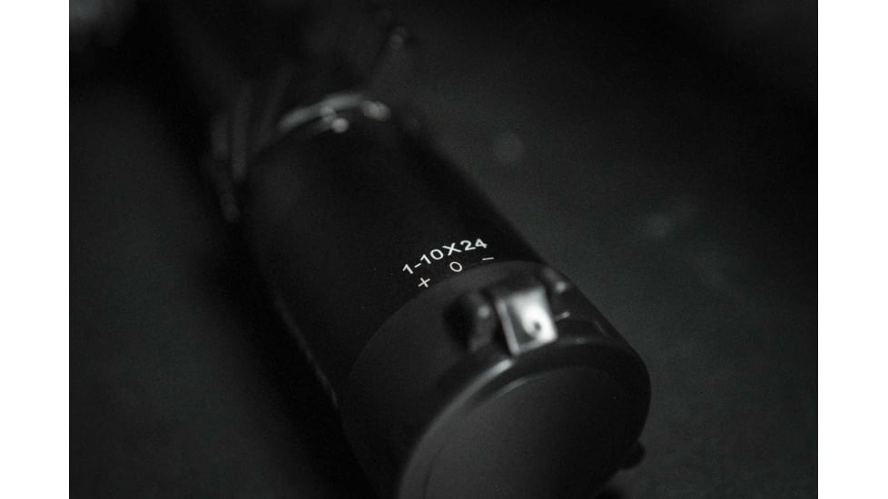 Riton Optics 5 Tactix 1-10x24mm Rifle Scope, 30mm Tube, First Focal Plane, 3OT, Mil Red, Black, 5T110LFI23