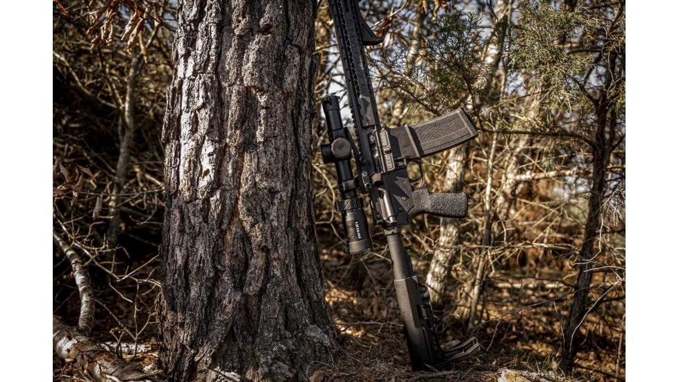 Riton Optics 5 Tactix 1-10x24mm Rifle Scope, 30mm Tube, First Focal Plane, 3OT, Mil Red, Black, 5T110LFI23