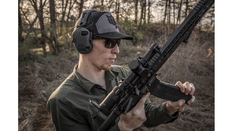 Riton Optics 5 Tactix 1-10x24mm Rifle Scope, 30mm Tube, First Focal Plane, 3OT, Mil Red, Black, 5T110LFI23