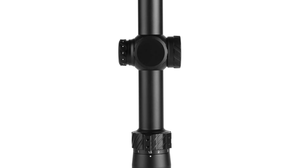 Riton Optics 5 Tactix 1-10x24mm Rifle Scope, 30mm Tube, First Focal Plane, 3OT, Mil Red, Black, 5T110LFI23