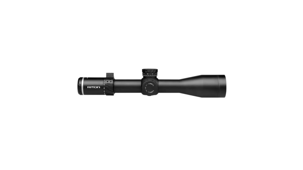 Riton Optics 7 Conquer 3-18x50mm Rifle Scope, 34mm Tube, First Focal Plane, PSR Illuminated, Mil Rad, Black, 7C318LFI23