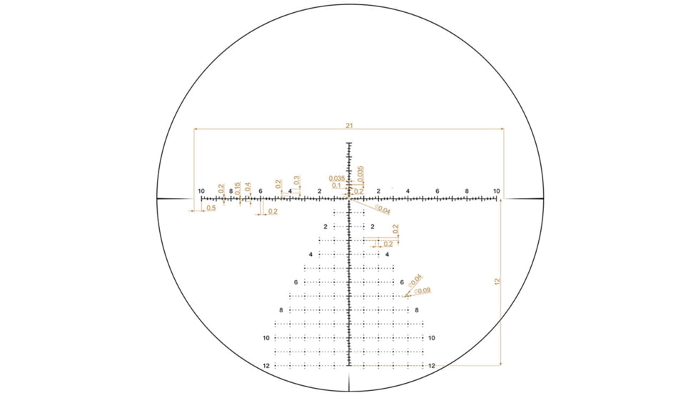 Riton Optics 7 Conquer 3-18x50mm Rifle Scope, 34mm Tube, First Focal Plane, T3 Illuminated, Mil Rad, Black, 7C318LPFI23