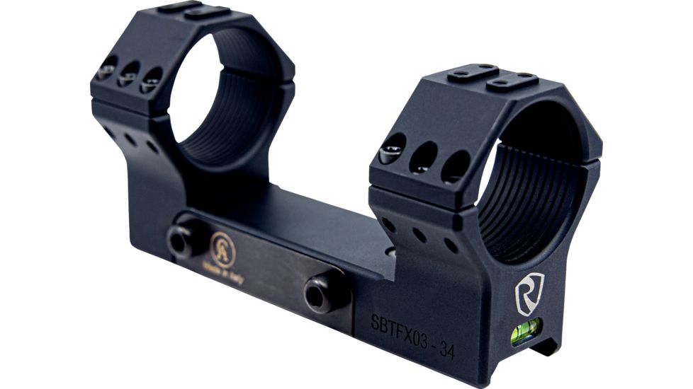 Riton Optics Bolt-On Scope Mount, 30mm Tube, 0 MOA, for Picatinny Rail, Black, XRC30B