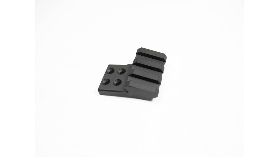 Riton Optics Offset Picatinny Rail, 45 degrees, for 34mm Tube Attachments, Black, XRC45R
