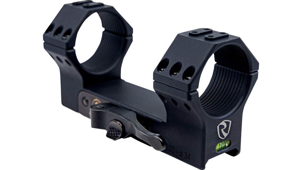Riton Optics QD Scope Mount, 34mm Tube, 0 MOA, for Picatinny Rail, Black, XRC34QD
