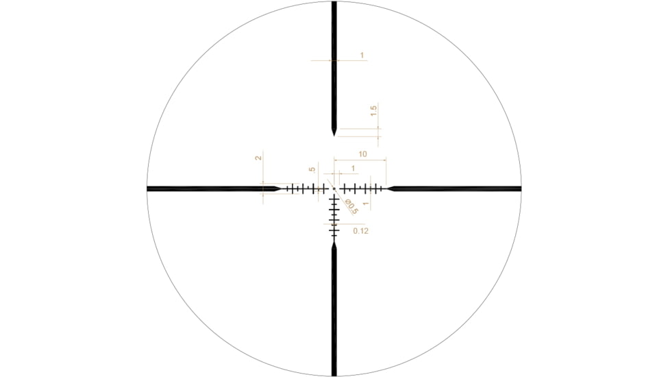 Riton Optics Riton 1 Primal Scope 4-16x44 Sf Rut Reticle Black