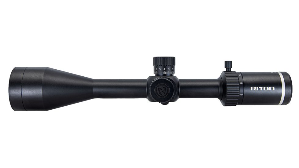 Riton Optics X1 Conquer Rifle Scope, 6-24x50mm, 1in Tube, Second Focal Plane, R3 Reticle, Anodized, Black, 1C624AS