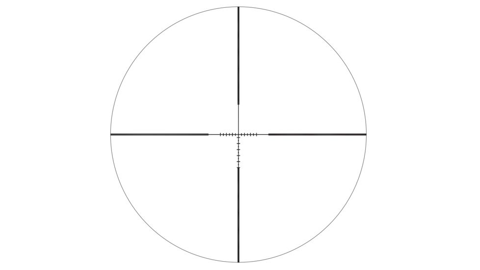Riton Optics X1 Primal Rifle Scope, 3-9x40mm, 1in Tube, Second Focal Plane, RAK Reticle, Anodized, Black, 1P39AS