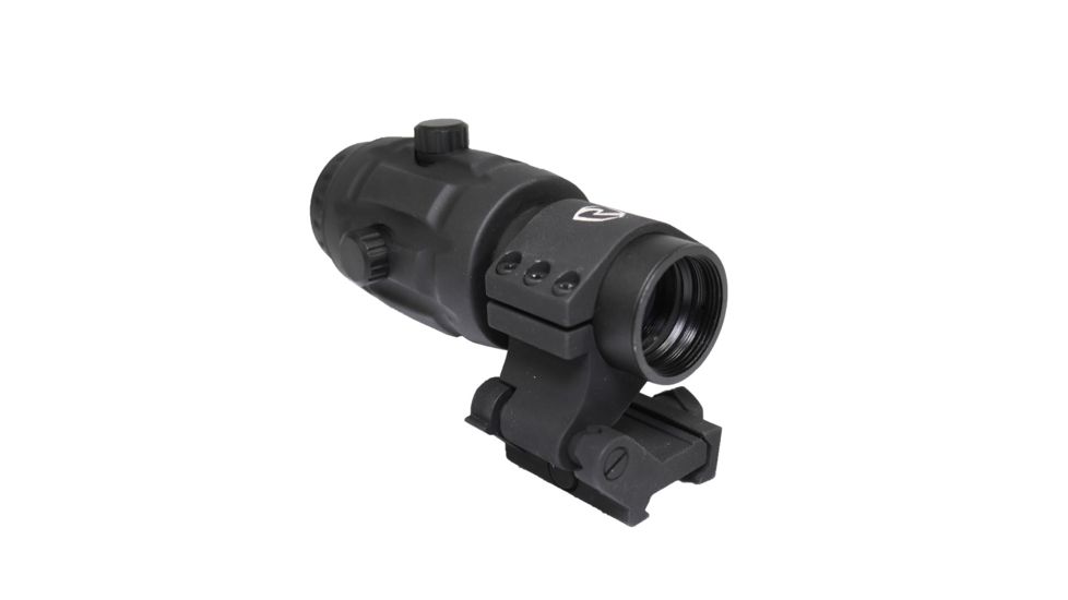 Riton Optics X1 Tactix Mag3 Magnifier, 3x23mm, 30mm Tube, Second Focal Plane, Anodized, Black, 1TM3
