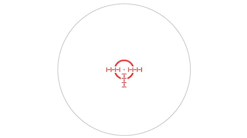 Riton Optics X3 Tactix Rifle Scope, 1-8x24mm, 30mm Tube, Second Focal Plane, OT Reticle, Anodized, Black, Red, 3T18ASI